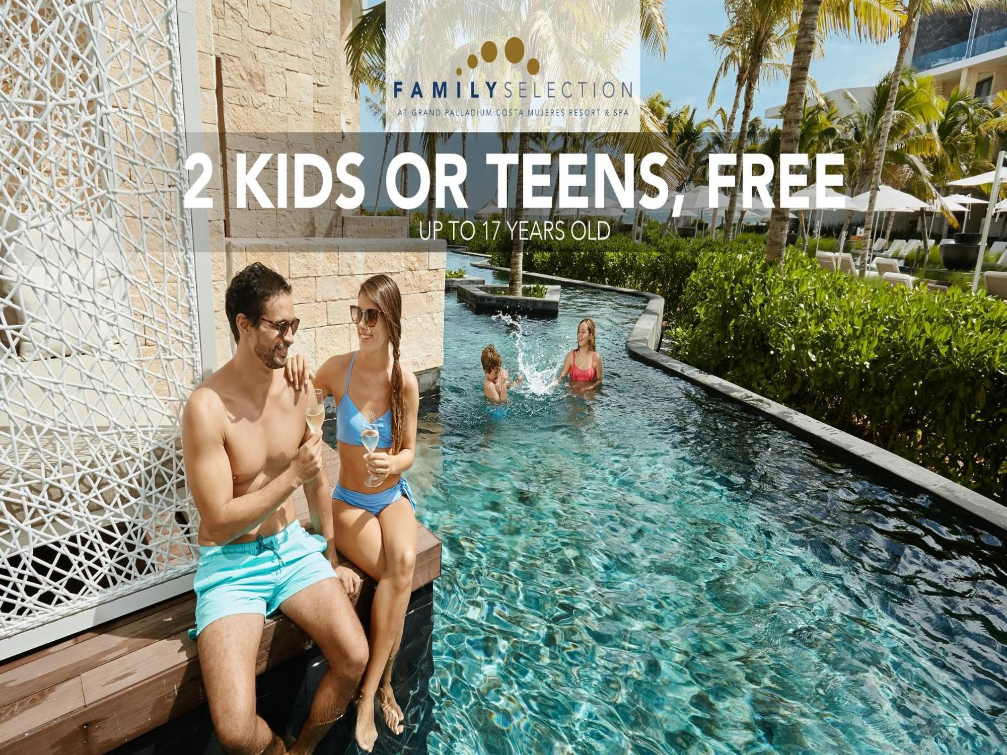 Family Selection At Grand Palladium Select Costa Mujeres Канкун Екстериор снимка